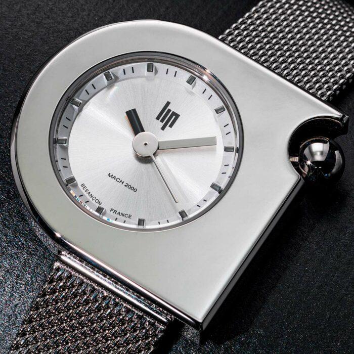 Lucky One Lip Mach 2000 Mini Moon Silver Watch 671163