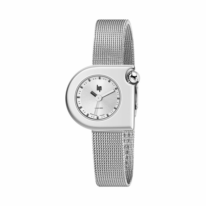 lucky one Lip Mach 2000 Mini Moon Silver Watch 671163