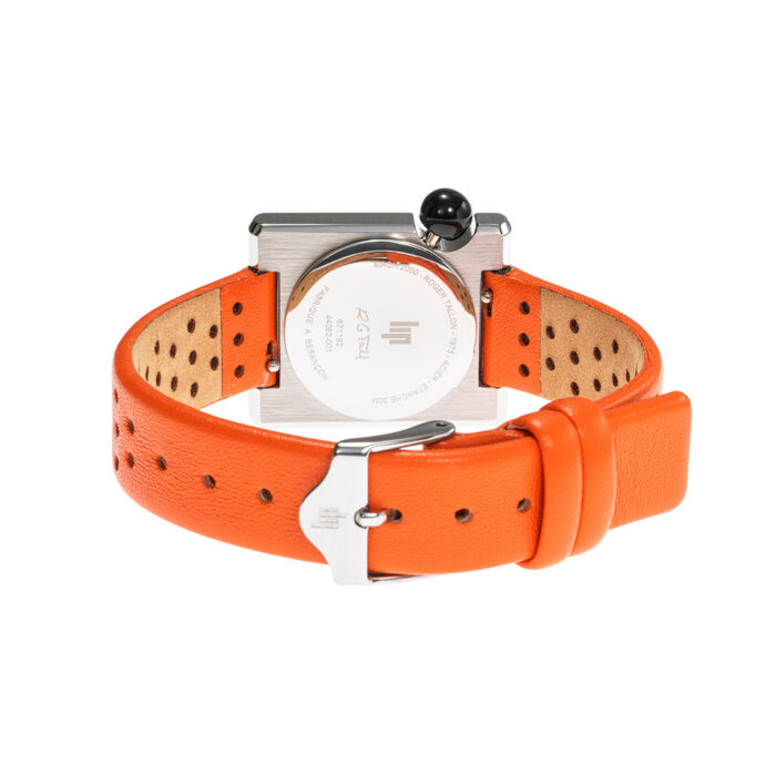 Lucky One Lip Mach 2000 Mini Square Orange Watch 671192