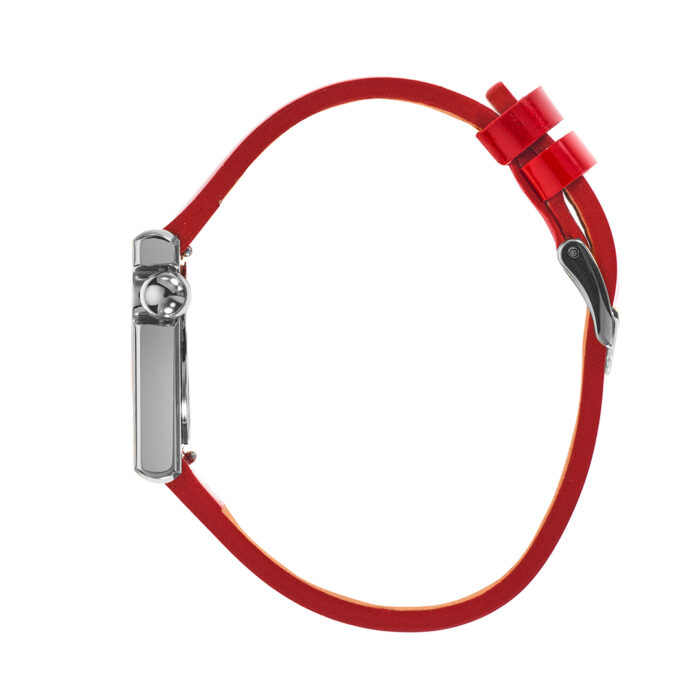 Lucky One Lip Mach 2000 Mini Square Red Watch 671174