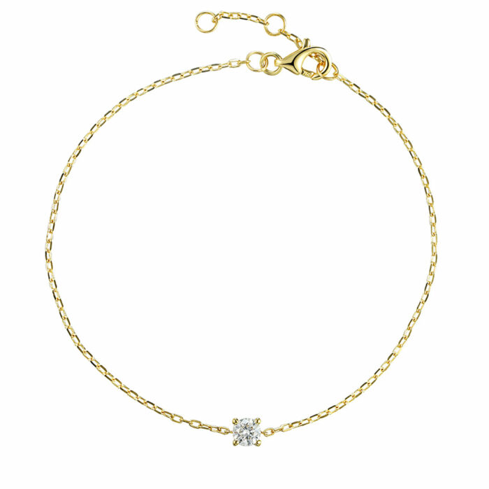 lucky one 0.20 Carat Diamond Solitaire Bracelet