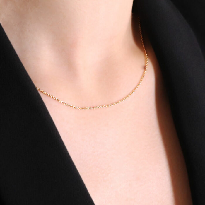 Lucky One 1.4mm Round Cable Chain