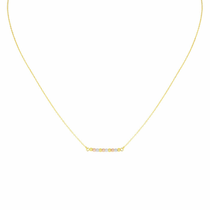 lucky one 3 Golds Necklace