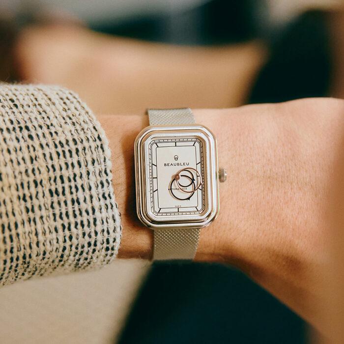 Lucky One Beaubleu Ecce Figura Alba Steel Watch