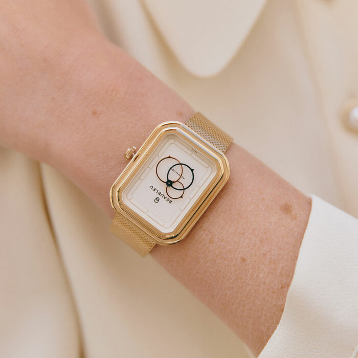 Lucky One Beaubleu Ecce Figura Lys Beige Watch