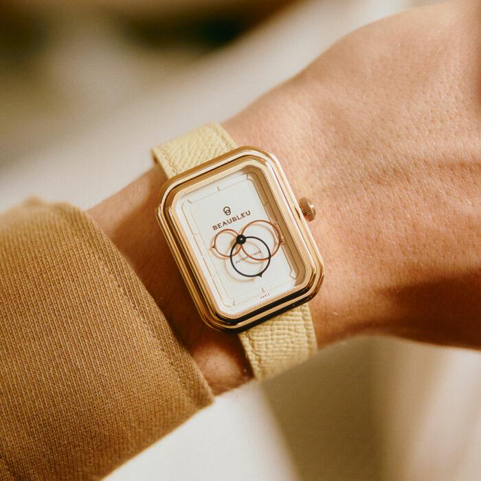 Lucky One Beaubleu Ecce Figura Lys Beige Watch