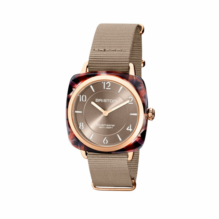 lucky one Briston Clubmaster Chic Grey Taupe Gold