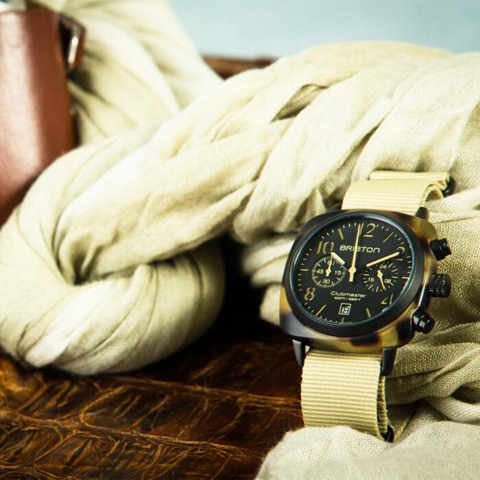 Lucky One Briston Clubmaster Chrono Safari Watch