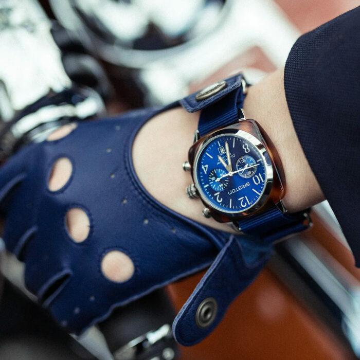 Lucky One Briston Clubmaster Classic Blue Watch