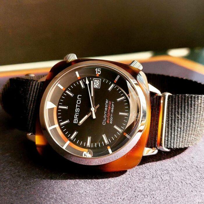 Lucky One Briston Clubmaster Diver Black Watch