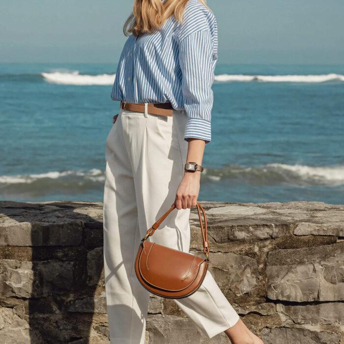 Lucky One Briston Kennedy HM White Dial Watch