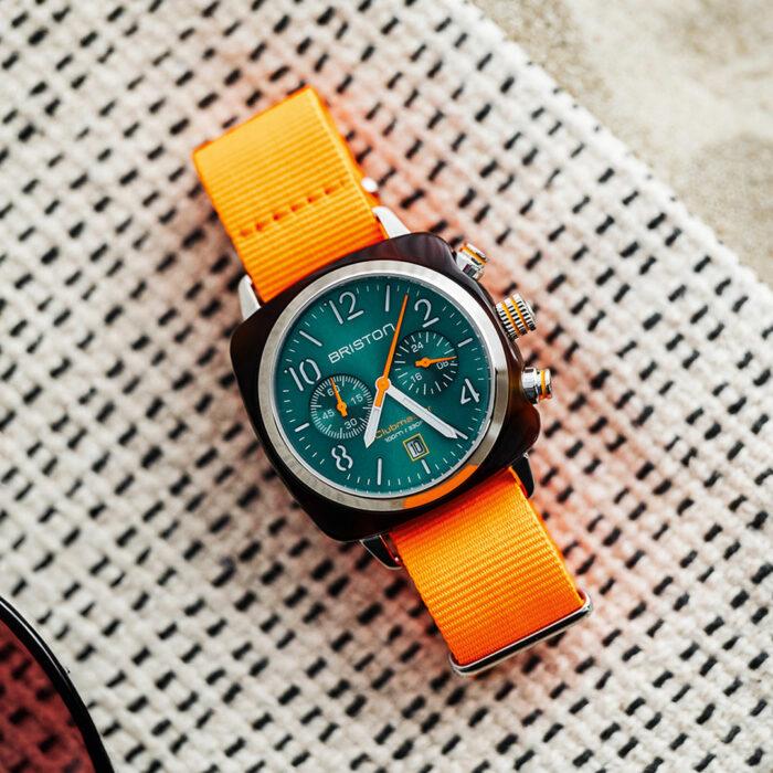 Lucky One Briston Summer Vibes Orange Watch