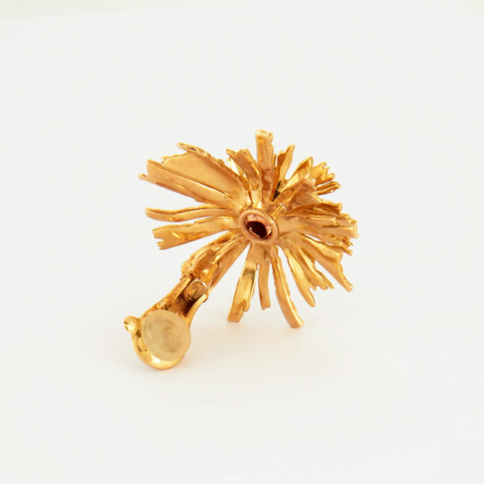 Lucky One CARTIER – Gold Flower Earrings