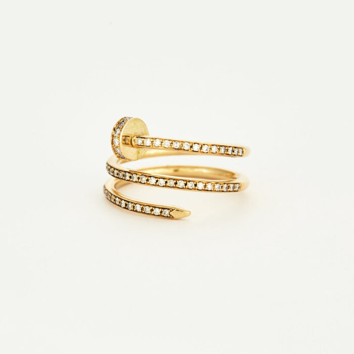 Lucky One Cartier Juste Un Clou Diamond Ring