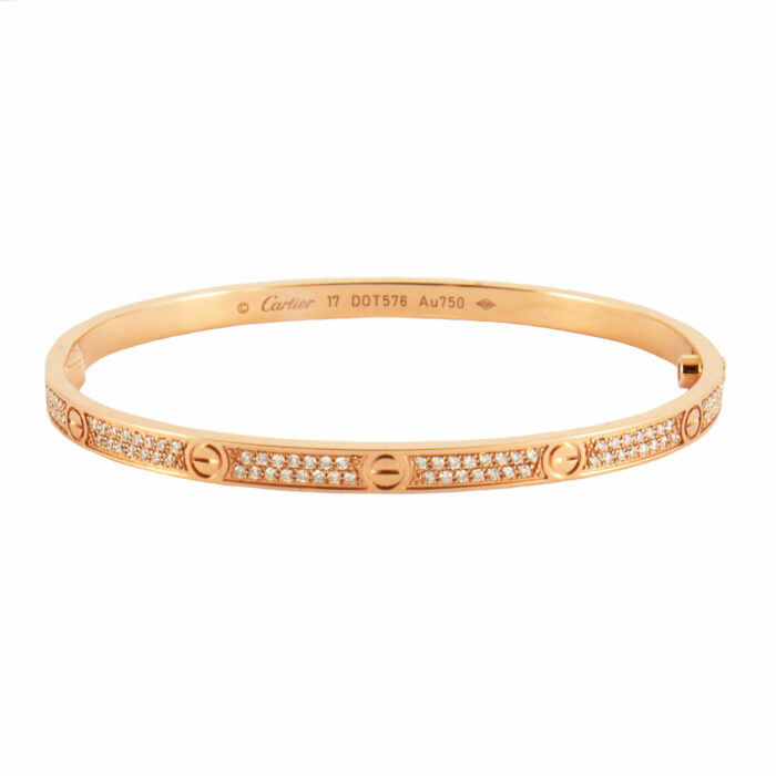 lucky one CARTIER – LOVE Bracelet Paved