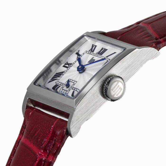 Lucky One Churchill C18 Lip Red Strap Watch