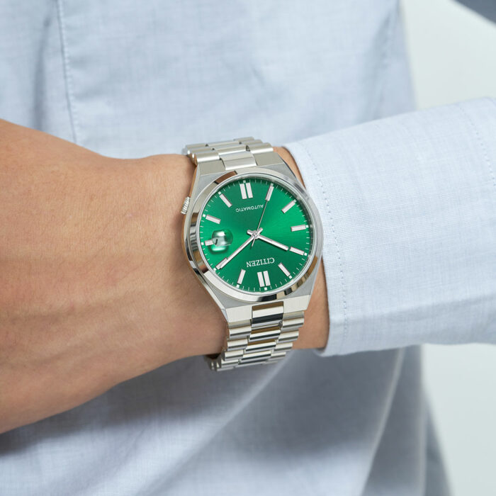 Lucky One Citizen Tsuyosa Green Watch NJ0150-56X