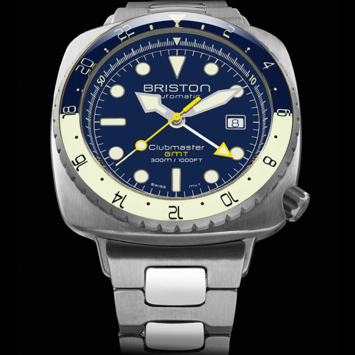 Lucky One Clubmaster Diver Pro GMT Briston Watch