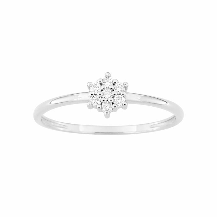 lucky one Diamond Star Ring