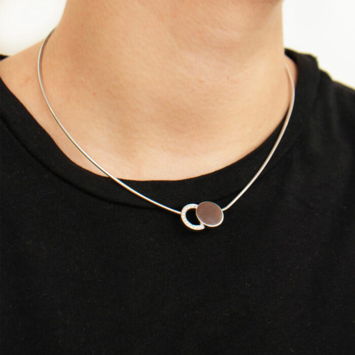 Lucky One DINH VAN – Moon Shadow Necklace