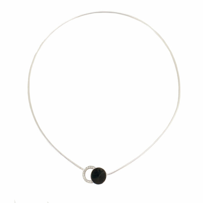lucky one DINH VAN – Moon Shadow Necklace
