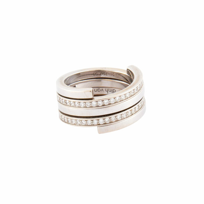 lucky one DINH VAN – Spiral Duo Ring
