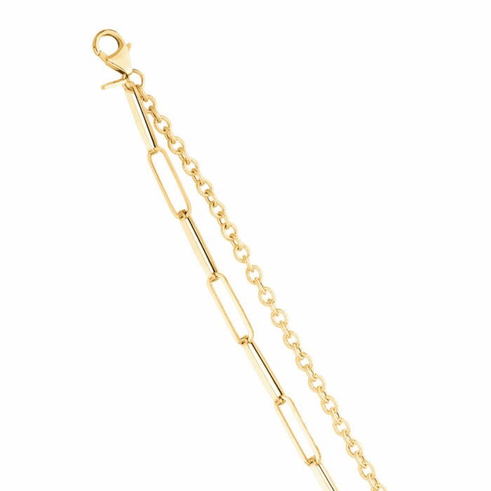 lucky one Double Chain Bracelet