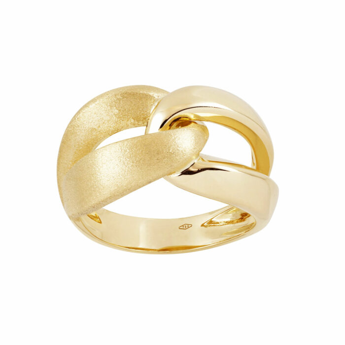 lucky one Double Loop Ring