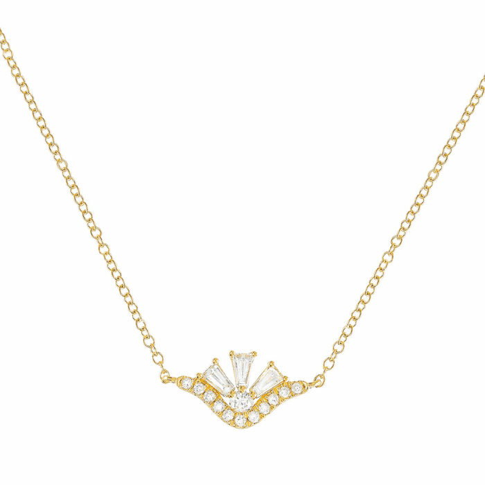 lucky one Fan Necklace