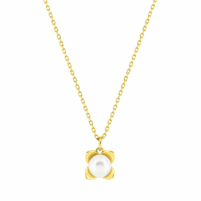 lucky one Fleur de Perle Necklace