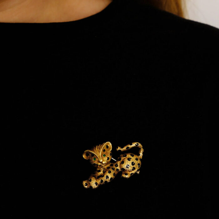 Lucky One FRED – Panther Brooch