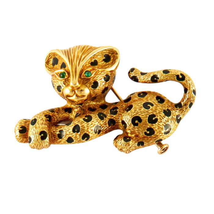 lucky one FRED – Panther Brooch