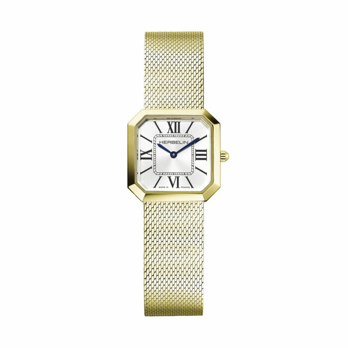 lucky one Gold Octogone Watch Herbelin