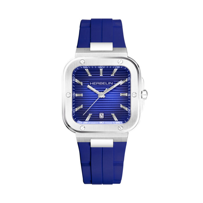 lucky one Herbelin Cap Camarat Square Blue Watch