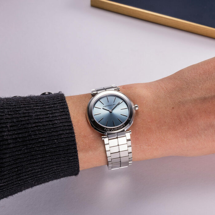 Lucky One Herbelin Newport Slim Arctic Blue Watch