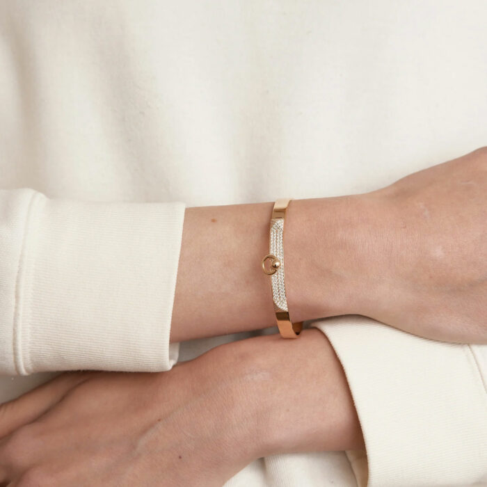 Lucky One HERMÈS – Diamond Bangle