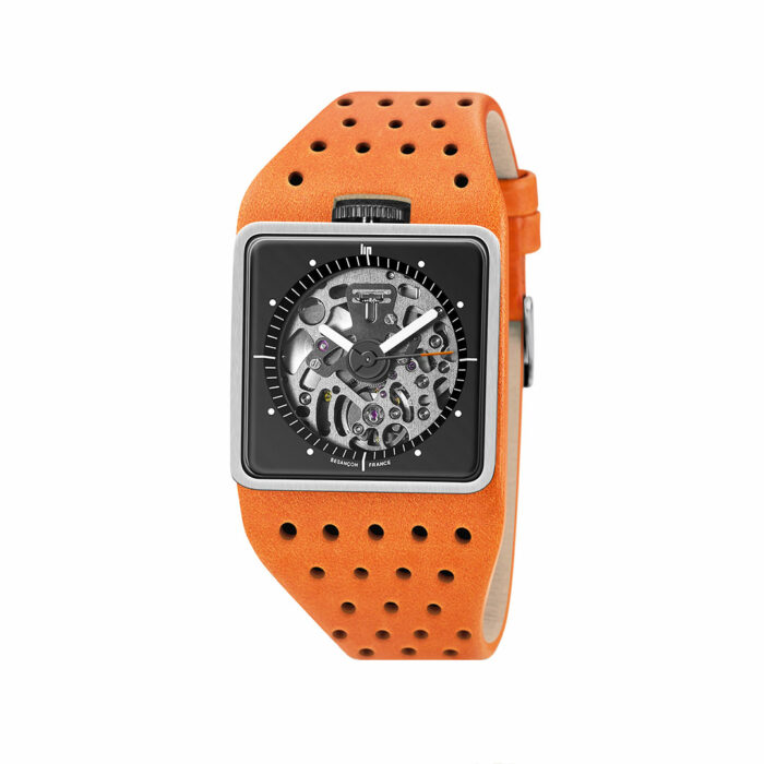 lucky one LIP Big TV Orange Strap Watch