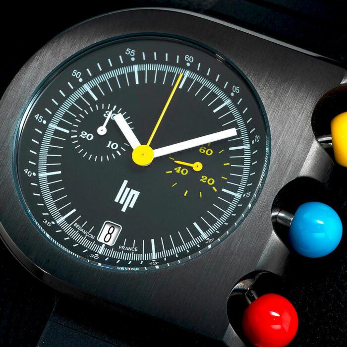 Lucky One Lip Mach 2000 Chronograph Watch 670080