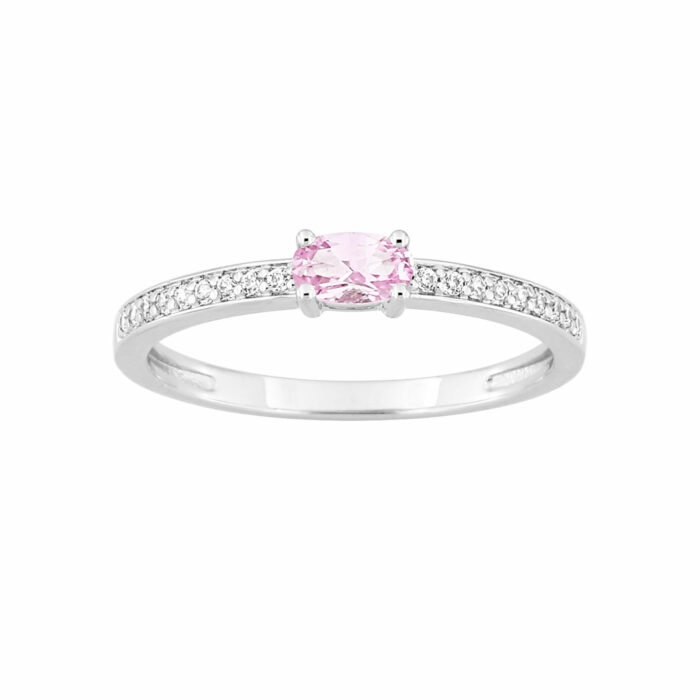 lucky one Lollipop Ring – Pink Sapphire