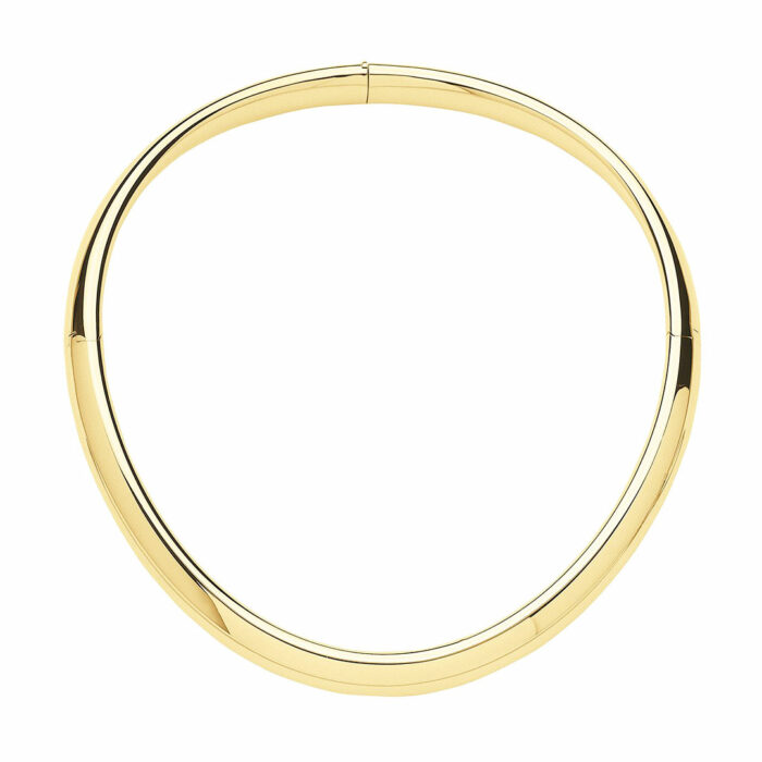 lucky one Luxury Torque Necklace – 18k Gold