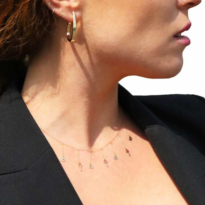 Lucky One Moon Earrings