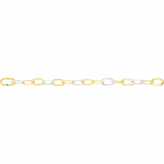 Lucky One Oval Bicolor Bracelet