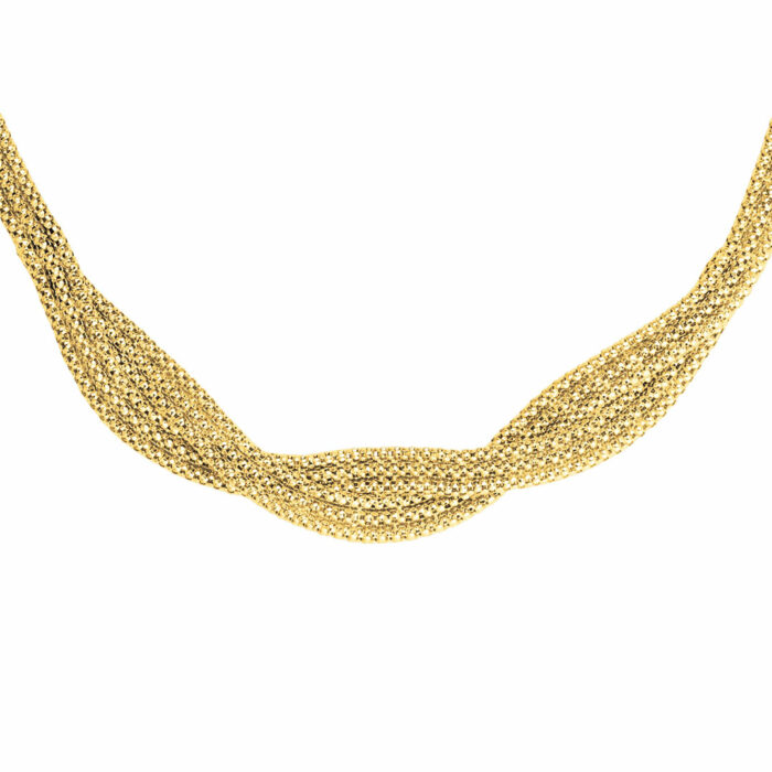 Lucky One Popcorn Necklace