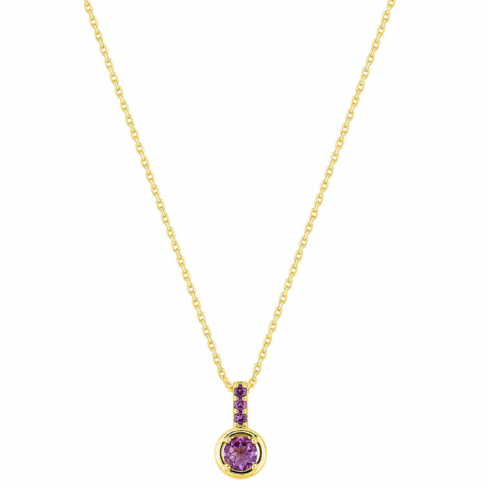 Lucky One Purple Necklace