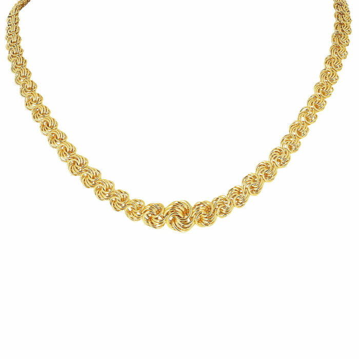 lucky one Rosette Necklace