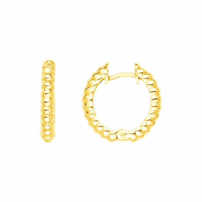 lucky one Striated Earrings 3mm Diameter 13mm