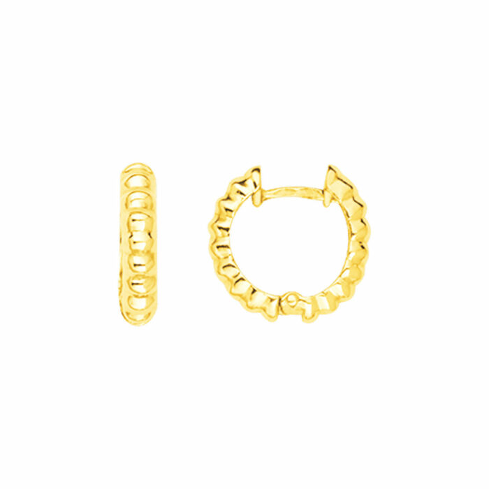 lucky one Striated Earrings 3mm Diameter 9mm