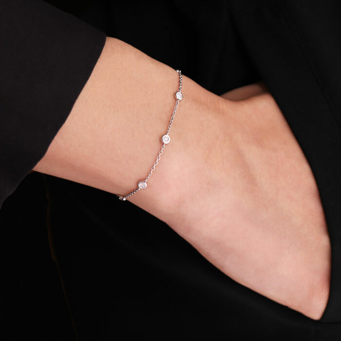 Lucky One Tennis Chain Bracelet