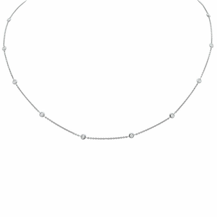 lucky one Tennis Necklace