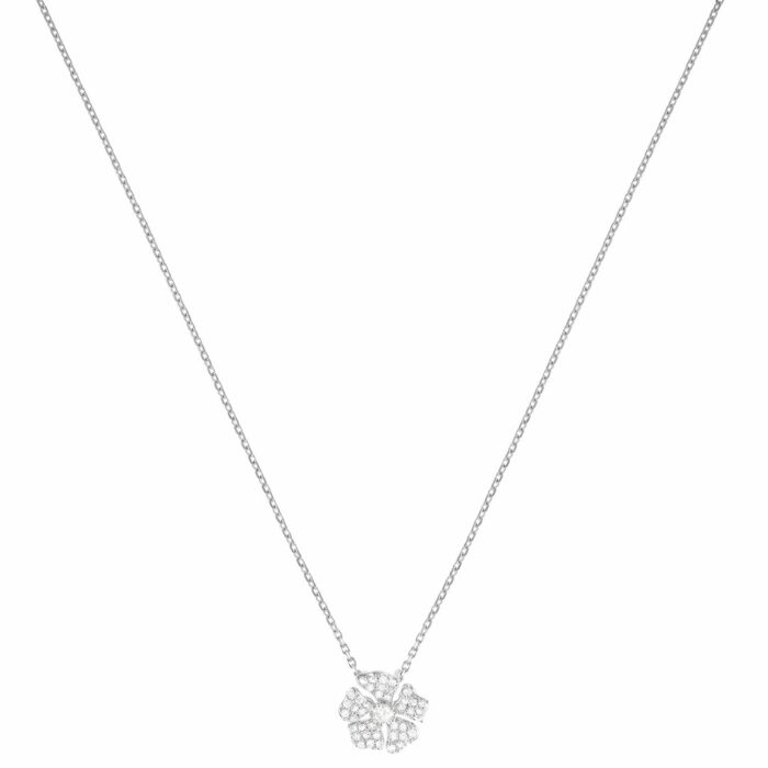 Lucky One The Rose Diamond Necklace – White Gold